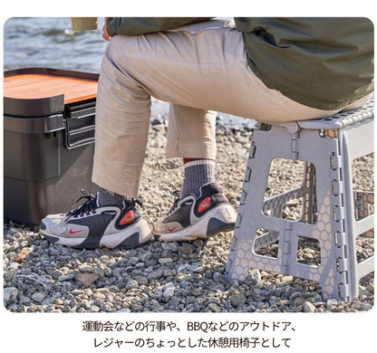 踏み台 折りたたみ コンパクト 折り畳み 耐荷重150kg 軽量 収納 脚立 折りたたみスツールステップ 踏み台 持ち運び 洗車 電球 蛍光灯の交換 大掃除 安定 安心 エアコン 棚 タンス 高い所 おしゃれ
