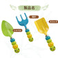 ガーデニングツールセット 子供用 3本組　ガーデニング 　園芸 キッズスコップ　ガーデンフォーク 熊手　表面カラーペイント　ラフル 園芸 ガーデニング雑貨   garden-tool-04