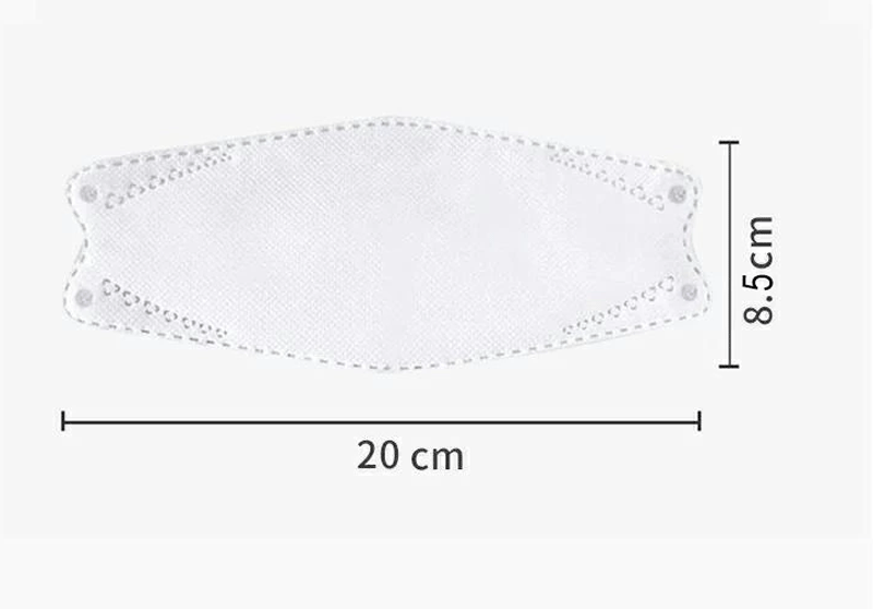 【接触冷感×内側】冷感不織布マスク 3d 魚型 柳葉型マスク 10枚セット 夏用 夏用マスク 夏マスク 使い捨て眼鏡が曇らない  韓国規格型 ぴったりフィットでlgkz-21061901-10pcs