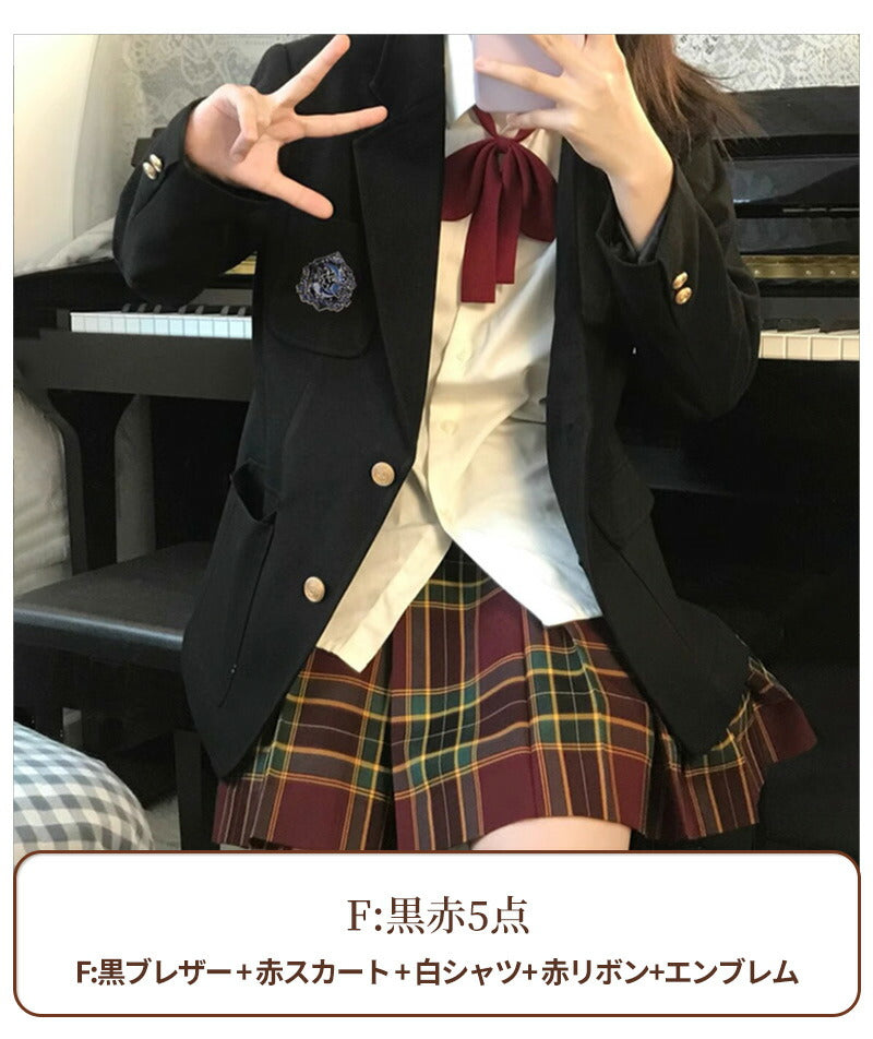 卒業式 スーツ 女の子 5点セット スーツ女の子 フォーマルスーツ 子供スーツ jk制服 高校生 小学生 小学校 女子高生 XSgirlsuit-001