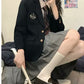 卒業式 スーツ 女の子 5点セット スーツ女の子 フォーマルスーツ 子供スーツ jk制服 高校生 小学生 小学校 女子高生 XSgirlsuit-001