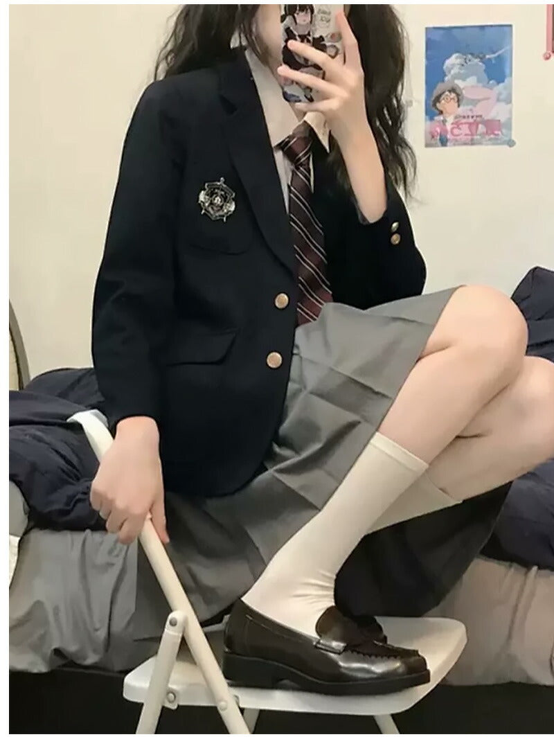 卒業式 スーツ 女の子 5点セット スーツ女の子 フォーマルスーツ 子供スーツ jk制服 高校生 小学生 小学校 女子高生 XSgirlsuit-001