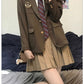 卒業式 スーツ 女の子 5点セット スーツ女の子 フォーマルスーツ 子供スーツ jk制服 高校生 小学生 小学校 女子高生 XSgirlsuit-001