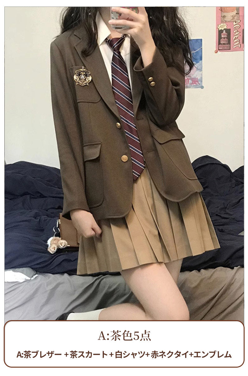 卒業式 スーツ 女の子 5点セット スーツ女の子 フォーマルスーツ 子供スーツ jk制服 高校生 小学生 小学校 女子高生 XSgirlsuit-001
