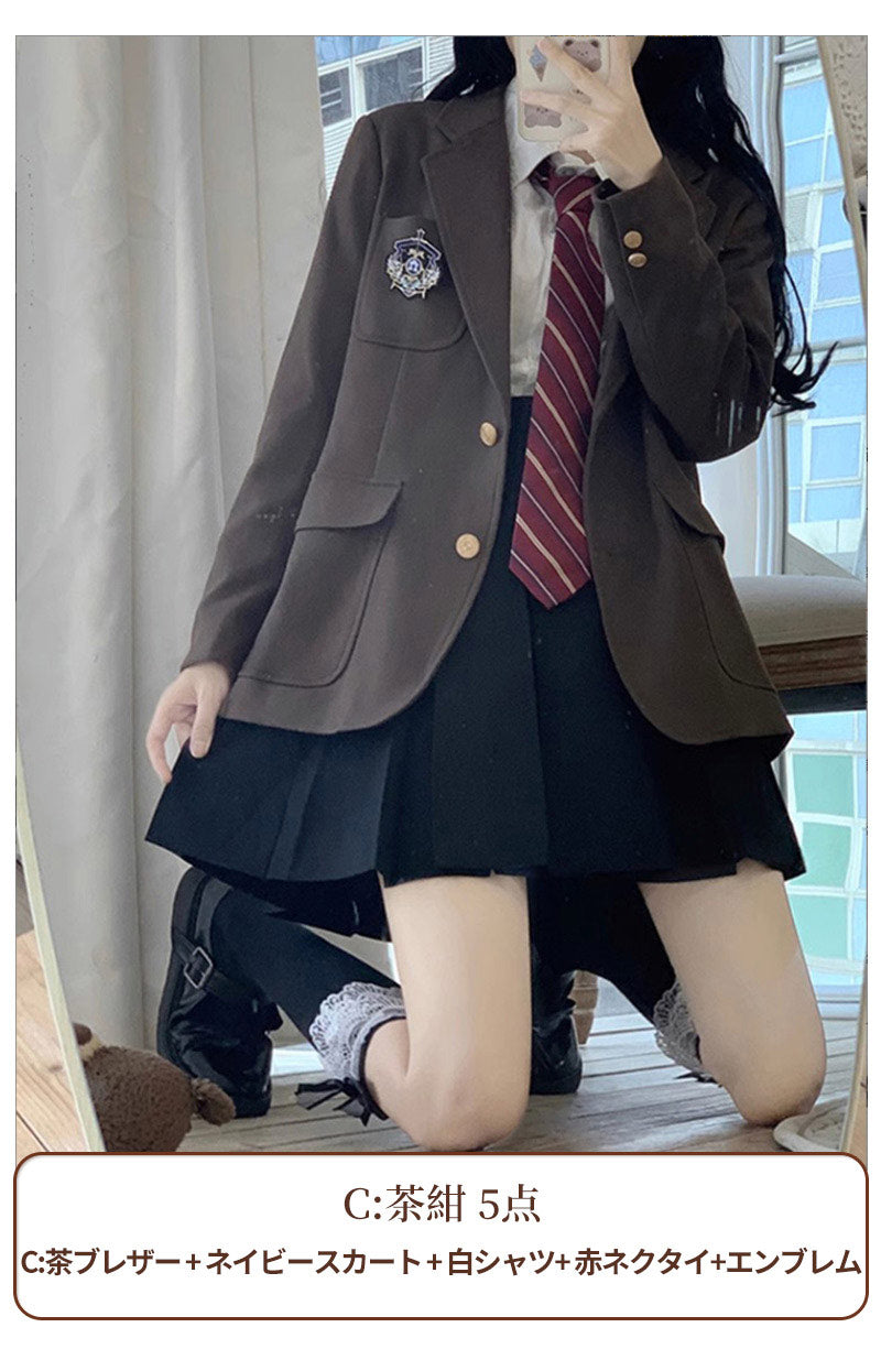 卒業式 スーツ 女の子 5点セット スーツ女の子 フォーマルスーツ 子供スーツ jk制服 高校生 小学生 小学校 女子高生 XSgirlsuit-001