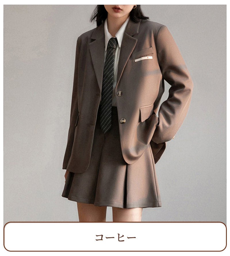卒業式 スーツ 女の子 2点セット スーツ女の子 フォーマルスーツ 子供スーツ jk制服 高校生 小学生 小学校 女子高生 XSgirlsuit-003