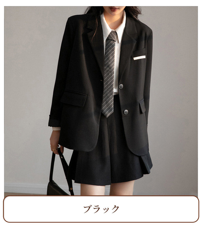 卒業式 スーツ 女の子 2点セット スーツ女の子 フォーマルスーツ 子供スーツ jk制服 高校生 小学生 小学校 女子高生 XSgirlsuit-003