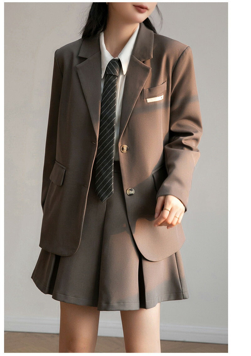 卒業式 スーツ 女の子 2点セット スーツ女の子 フォーマルスーツ 子供スーツ jk制服 高校生 小学生 小学校 女子高生 XSgirlsuit-003