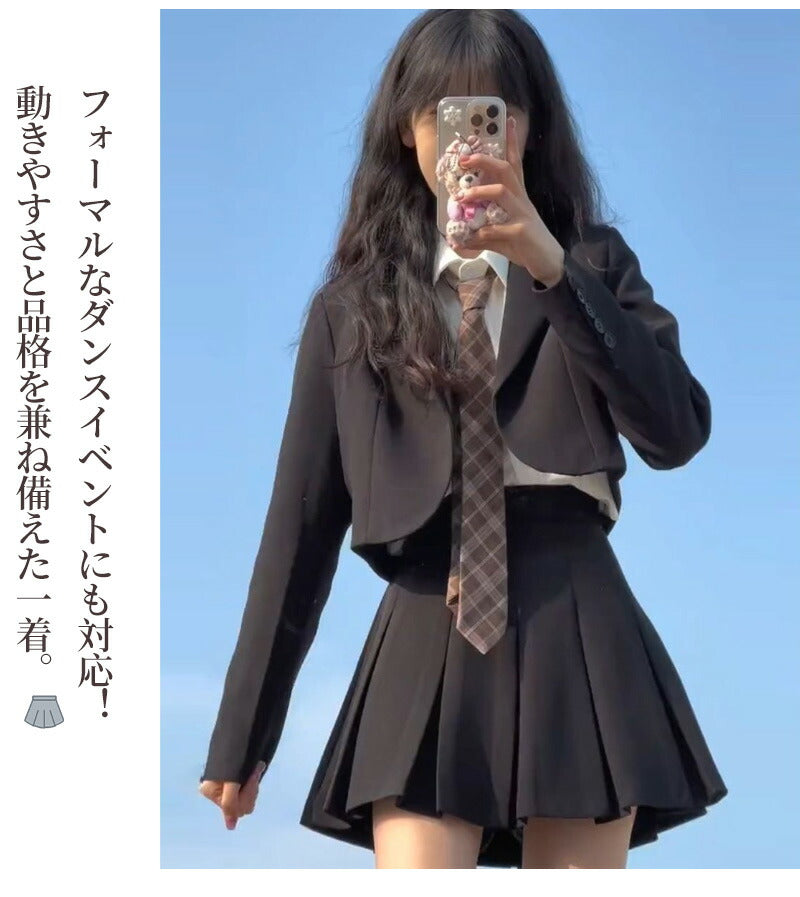 卒業式 スーツ 女の子 3点セット スーツ女の子 フォーマルスーツ 子供スーツ jk制服 高校生 小学生 小学校 女子高生 XSgirlsuit-004