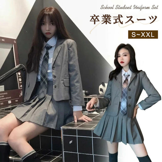 卒業式 スーツ 女の子 大きいサイズ 韓国 卒服 女の子 ネクタイ フォーマル 制服 プレザー スカート 子供服 キッズ 小学生 プレザー 入学式 フォーマル 卒業式 スーツ 女の子 ネクタイ ジャケット 七五三 ブラウス スーツ