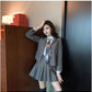 卒業式 スーツ 女の子 大きいサイズ 韓国 卒服 女の子 ネクタイ フォーマル 制服 プレザー スカート 子供服 キッズ 小学生 プレザー 入学式 フォーマル 卒業式 スーツ 女の子 ネクタイ ジャケット 七五三 ブラウス スーツ