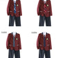 入学式スーツ 卒業式 スーツ 卒業式 学生服 上下セット男子高生制服 コスプレ 入学式 卒業式  男の子 スーツ 制服 フォーマboysuit-006-m