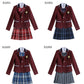 卒業式 スーツ 女の子 5点セット スーツ女の子 フォーマルスーツ 子供スーツ jk制服 高校生 小学生 小学校 女子高生 XSgirlsuit-006-w
