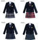 卒業式 スーツ 女の子 5点セット スーツ女の子 フォーマルスーツ 子供スーツ jk制服 高校生 小学生 小学校 女子高生 XSgirlsuit-006-w