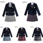 卒業式 スーツ 女の子 5点セット スーツ女の子 フォーマルスーツ 子供スーツ jk制服 高校生 小学生 小学校 女子高生 XSgirlsuit-006-w