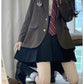 卒業式 スーツ 女の子 5点セット フォーマルスーツ スーツ女の子 子供スーツ キッズスーツ jk制服 子供服 高校生 小学生 小学校 女子高生 卒園式 入学式sutu-1001