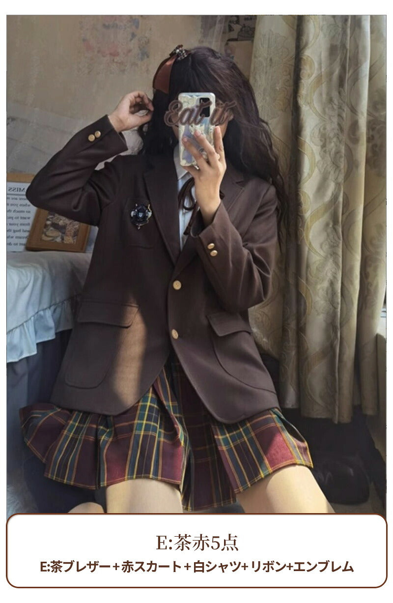 卒業式 スーツ 女の子 5点セット フォーマルスーツ スーツ女の子 子供スーツ キッズスーツ jk制服 子供服 高校生 小学生 小学校 女子高生 卒園式 入学式 学園祭 ジャケット ブラウス スカート リボン 中学生 スカート XS S M L XL XXL 150 160 165
