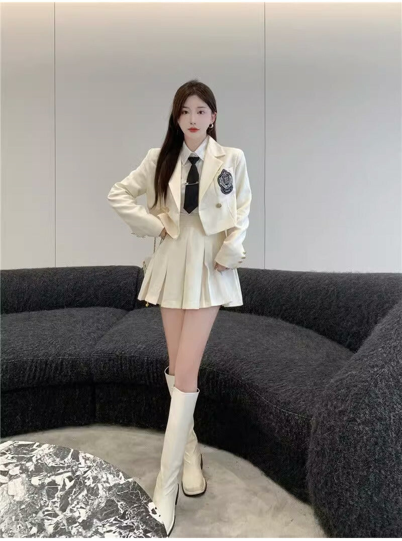 卒業式 スーツ 女の子 4点セット フォーマルスーツ スーツ女の子 子供スーツ キッズスーツ jk制服 子供服 高校生 小学生 小学校 女子高生 卒園式 入学式sutu-1002