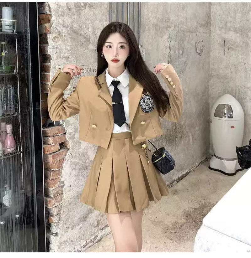 卒業式 スーツ 女の子 4点セット フォーマルスーツ スーツ女の子 子供スーツ キッズスーツ jk制服 子供服 高校生 小学生 小学校 女子高生 卒園式 入学式sutu-1002