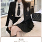 卒業式 スーツ 女の子 4点セット フォーマルスーツ スーツ女の子 子供スーツ キッズスーツ jk制服 子供服 高校生 小学生 小学校 女子高生 卒園式 入学式sutu-1002