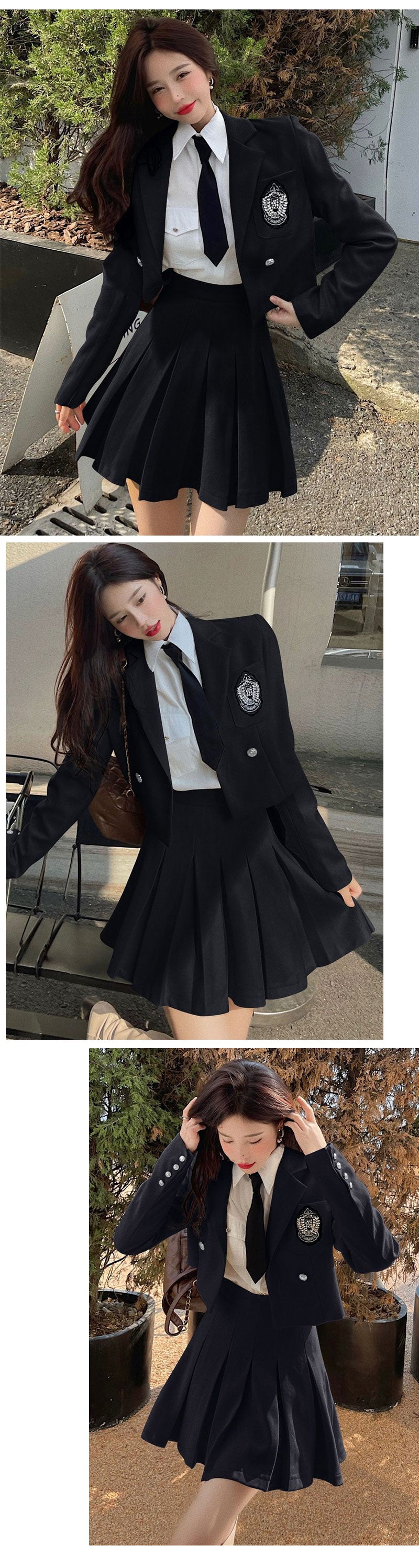 卒業式 スーツ 女の子 4点セット スーツ女の子 フォーマルスーツ 子供スーツ jk制服 高校生 小学生 小学校 女子高生 XS S M L XL XXL キッズ ジャケット ブラウス チェックスカート フォーマル 制服 リボン 中学生 スカート 2点セット