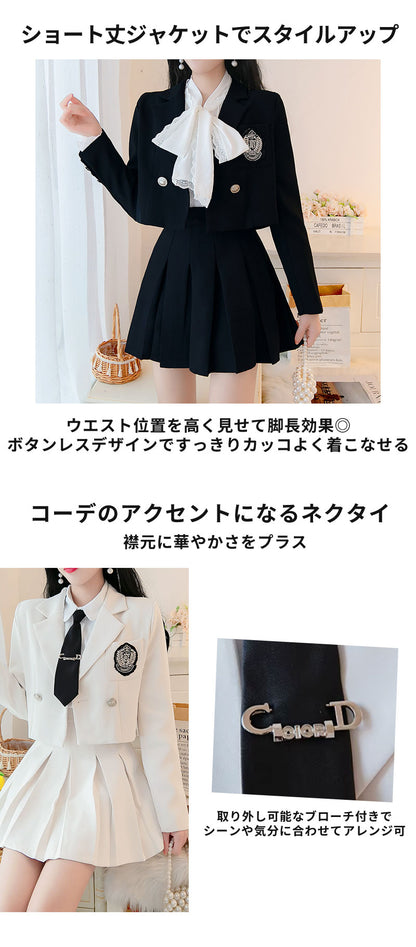 卒業式 スーツ 女の子 4点セット スーツ女の子 フォーマルスーツ 子供スーツ jk制服 高校生 小学生 小学校 女子高生 XS S M L XL XXL キッズ ジャケット ブラウス チェックスカート フォーマル 制服 リボン 中学生 スカート 2点セット