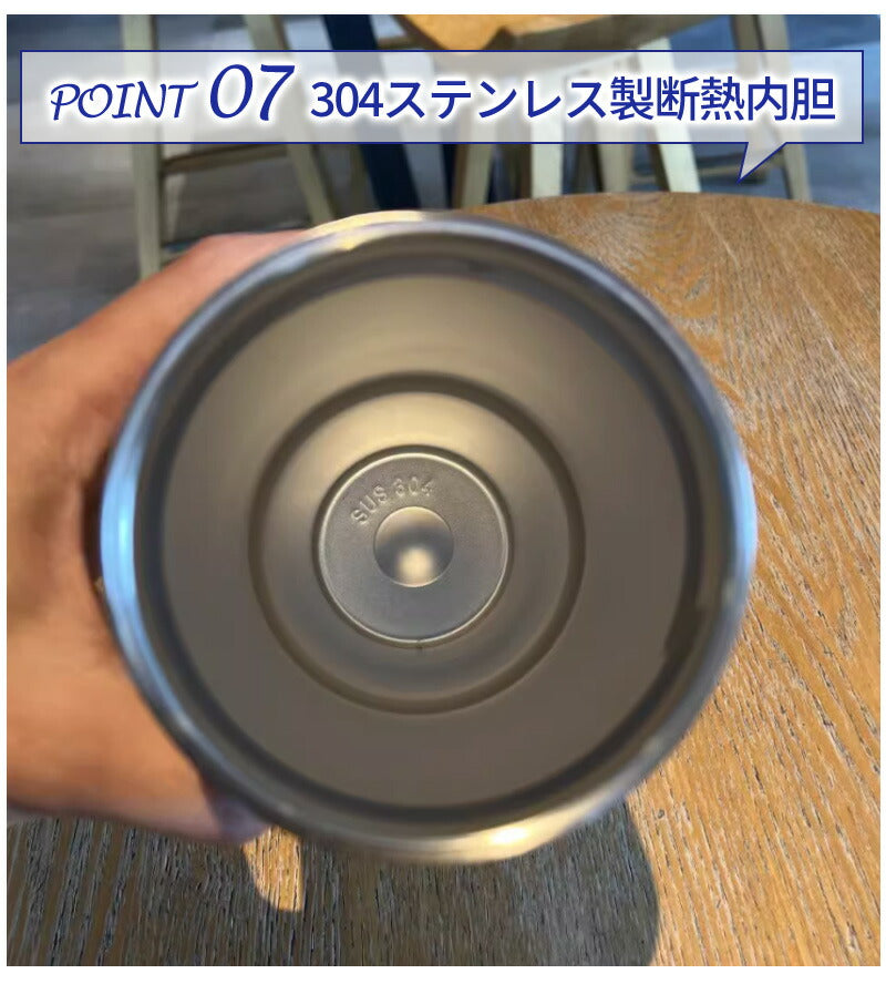 タンブラー 持ち運び こぼれない ストロー タンブラー 持ち運びタンブラー 保温 保冷 蓋付き 水筒  マグ スポーツ オフィス ジャグ 取っ手 2way コーglass-001