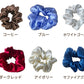 シルク シュシュ ボリューム 50mm シルク100% 23匁 3本セット 6Aシルク 大人っぽい 大きめ 大人 シンプル ヘアゴム ヘアアク セサリー 髪留めhairbard-001