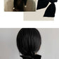 ベロア リボン ヘアゴム ベロアリボン ヘアアクセ シュシュ 大きめ ロングリボン ヘアアクセサリー シュシュ ベルベット ビックリボン まとめ髪 流行 韓国風 韓国 お呼ばれ デート ブラック 髪飾り 髪留め 卒業式 入学式 七五三 発表会 結婚式 おしゃれ かわいい