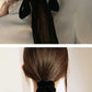 ベロア リボン ヘアゴム ベロアリボン ヘアアクセ シュシュ 大きめ ロングリボン ヘアアクセサリー シュシュ ベルベット ビックリボン まとめ髪 流行 韓国風 韓国 お呼ばれ デート ブラック 髪飾り 髪留め 卒業式 入学式 七五三 発表会 結婚式 おしゃれ かわいい