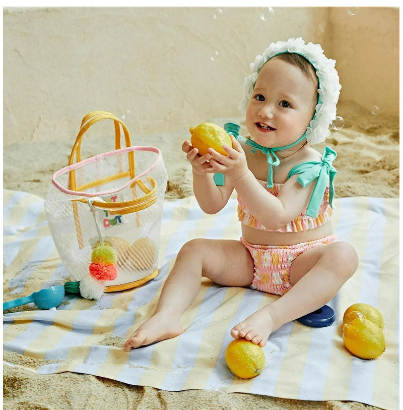 プールバッグ 女の子 レッスンバッグ 男の子 キッズ 幼稚園 保育園 手提げバッグ 入園祝い 小学生 大人 おしゃれ 子供 ビーチバッグ  高学年 小学校 中学handbag-005