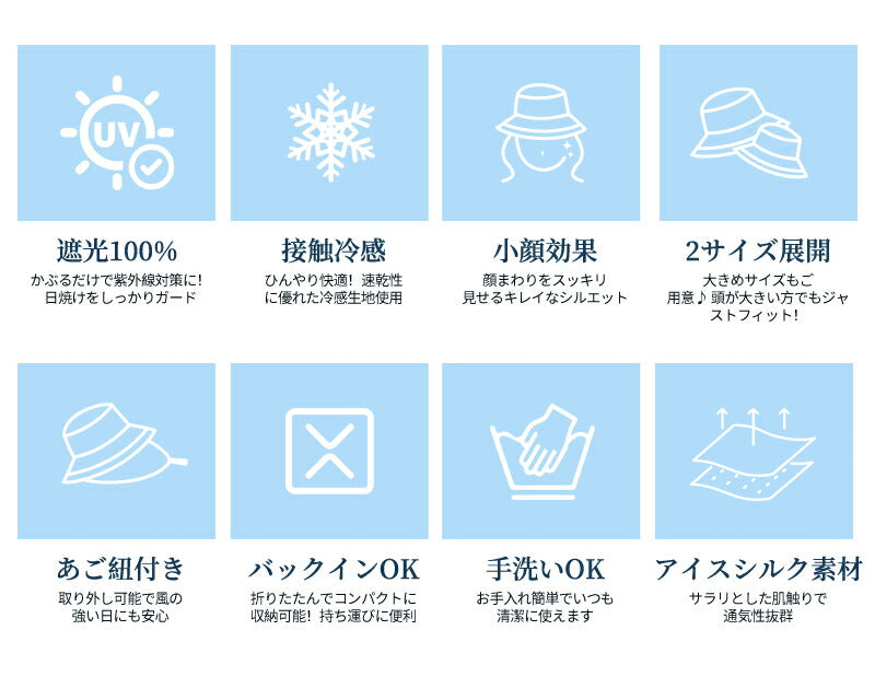 帽子 レディース 完全遮光100％ UVカット 大きいサイズ つば広 折りたたみ かぶーる日傘 ハット 冷感 自転車 飛ばない あご紐 日よけ かぶる日傘 春 夏 涼しい 運動会 旅行 レジャー 買い物 ガーデニング プレゼント おすすめ 小顔効果 熱中症対策 洗濯機OK 母の日