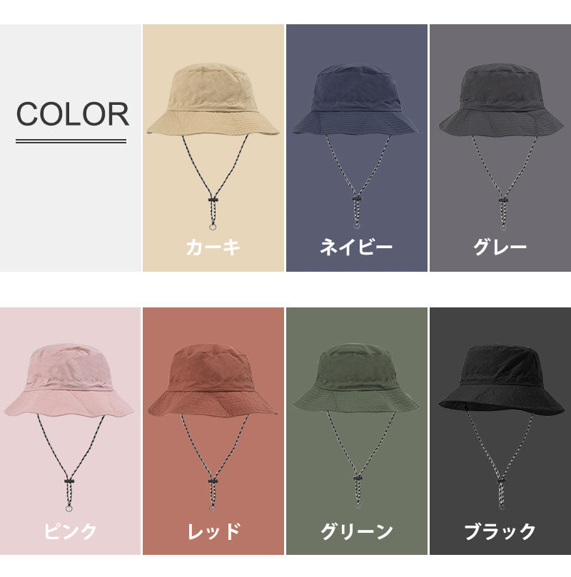 サファリハット コンパクト 帽子 2WAY メンズ レディース 日焼け防止 折りたたみ 収納一体  UVカット 紫外線対策 日焼け 防水 通気速乾 つば広 日除け 軽量 小顔 サイズ調整ひも 釣り アウトドア 撥水 UV 紫外線 紐付き バケットハット アドベンチャーハット プール