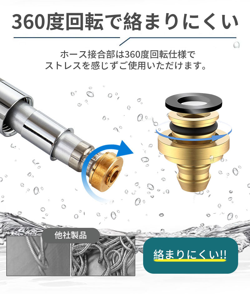 シャワーホース 交換 汎用 シャワー ホース 1.5m 2m 高水圧 ねじれない しなやか 柔軟 防カビ 抗菌 耐久性 耐熱 耐寒 防爆 シャワー用 取付簡単 バスルーム 風呂場 お風呂 マンション ホテル