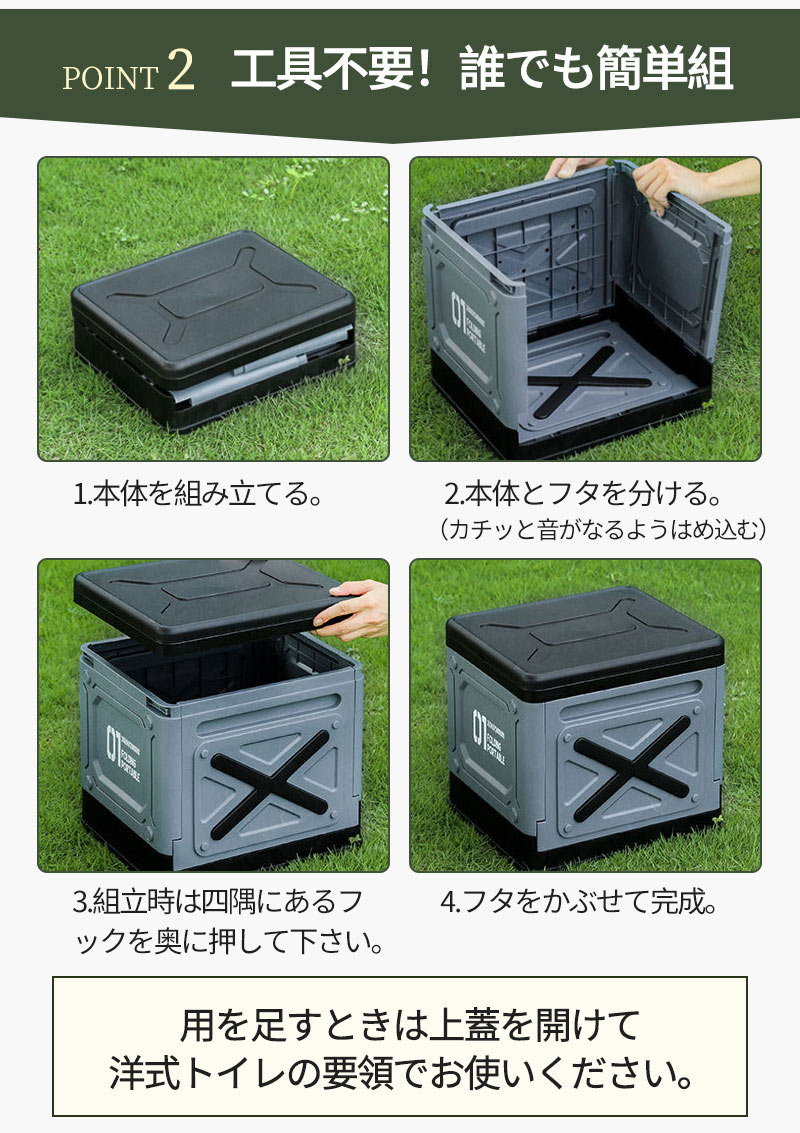 簡易トイレ 防災グッズ 折りたたみ 災害用トイレ 非常用 非常用トイレ 携帯トイレ アウトドア 災害 災害用 キャンプ 防災用品 防災トイレ ポータブルトイレ hwmt-002