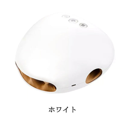 ハンドマッサージャー コードレス 小型 温熱 てもみ レディース 充電式 大人 電動マッサージ機 軽量 かわいい  指圧 最新 ハンドケア ハンドマッサージ 5本指 プレゼント ヒーター メンズ 冷え性 手のひら 五本指 マッサージ機