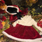 サンタ 女の子 サンタ服 キッズ クリスマス コスプレ 子供 衣装 サンタ コスチューム ベビー サンタクロース 衣装 子kidsanta-002