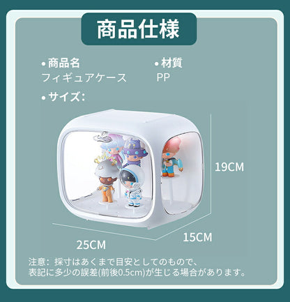 収納 高品質 コレクション ボックス コレクションケース クリアケース 透明展示ケース 積み重ね可能 扉付き 組み立て式 透明 アクリル ケース ボックス コレクションケース コレクションボックス