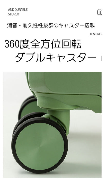 スーツケース フロントオープン 機内持ち込み レディース マカロン色 Sサイズ ファスナータイプ 前ポケット キャリーケース 軽量 トップオープン 前開き キャリーバッグ 小型 ビジネス 出張 旅行 メンズ おしゃれ かわいい 軽量