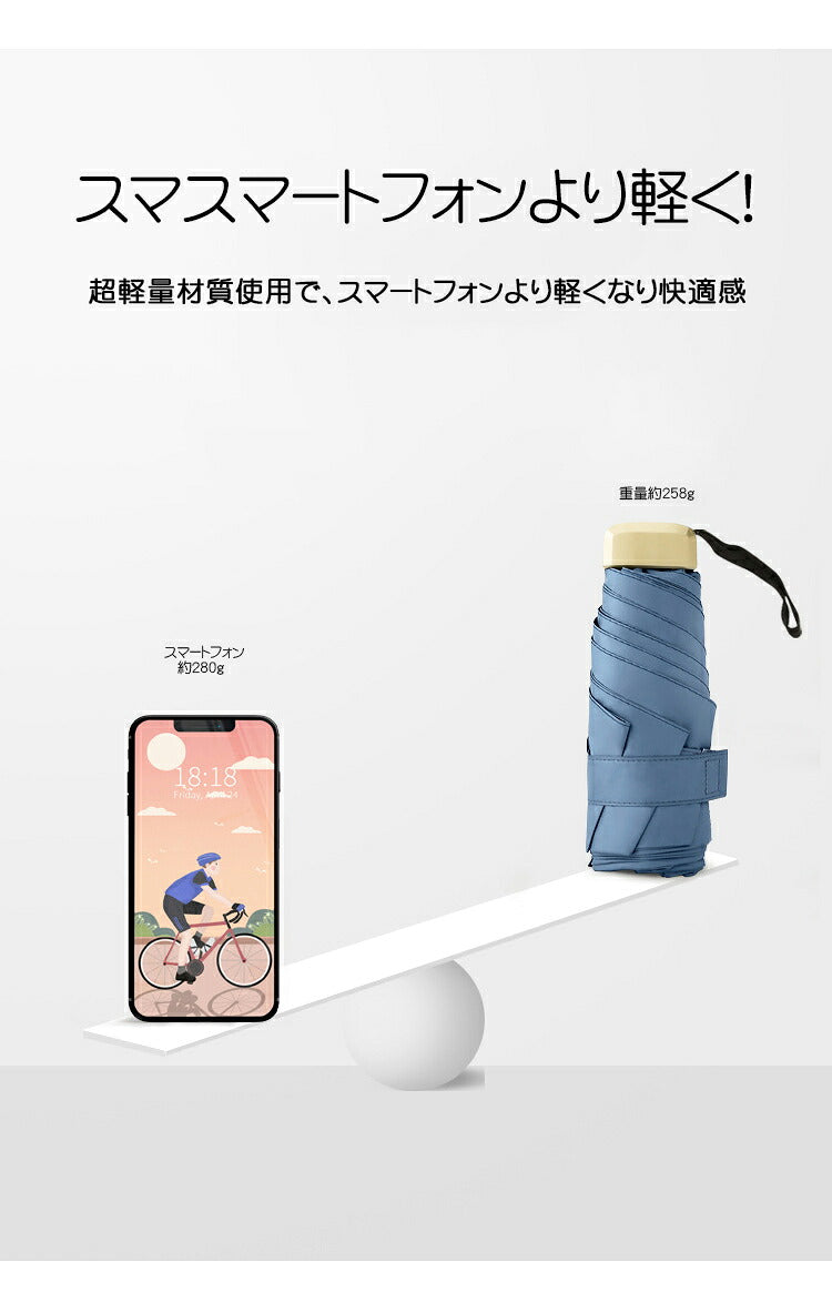 日傘 折りたたみ ミニ 完全遮光 紫外線遮断 傘 折りたたみ傘 レディース メンズ 折りたたみ日傘 遮熱 涼しい 撥水 折り畳み傘 雨傘 コンパクト uvカット UV遮蔽率99.9% 梅雨 晴雨兼用 携帯便利 かわいい 可愛い きれいめ 母の日 父の日