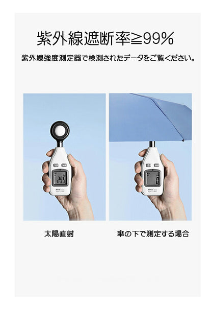 日傘 折りたたみ ミニ 完全遮光 紫外線遮断 傘 折りたたみ傘 レディース メンズ 折りたたみ日傘 遮熱 涼しい 撥水 折り畳み傘 雨傘 コンパクト uvカット UV遮蔽率99.9% 梅雨 晴雨兼用 携帯便利 かわいい 可愛い きれいめ 母の日 父の日