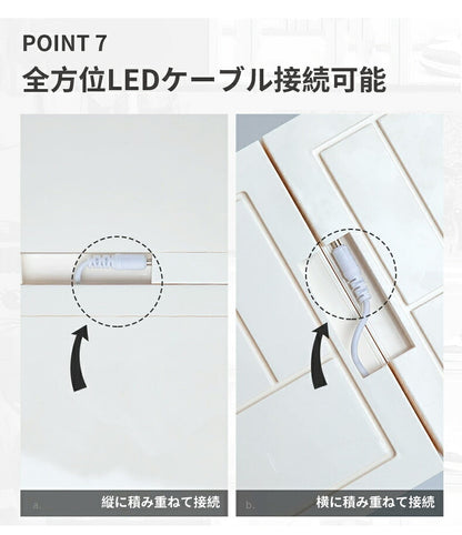 フィギュアケース LEDライト コレクションケース 収納 高品質 コレクション ボックス クリアケース 透明展示ケース 積み重ね可能 扉付き 完成品 透明 アクリル ボックス コレクションケース コレクションボックス アクリルケース