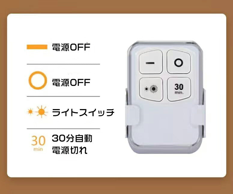 【単独販売不可】照明ライト 貼り付け可能 リモコン操作 LEDコレクションケース用 乾電池別売り