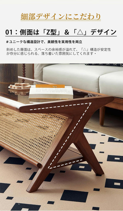 リビングテーブル 高品質 アッシュ材 ローテーブル ガラステーブル ガラス 北欧 センターテーブル アッシュ ダイニング テーブル table 無垢 木製 北欧 カフェテーブル ウッドテーブル 幅90/120cm