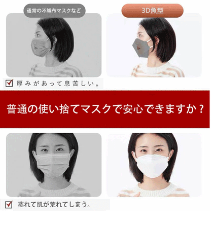 【当日発送】【接触冷感×内側】冷感不織布マスク 3d 魚型 柳葉型マスク 50枚セット 夏用 夏用マスク 夏マスク 使い捨て眼鏡が曇らない  韓国規格型 ぴったりフィットで小顔効果 Q-MAX0.3 個包装