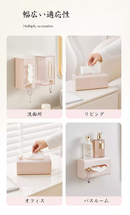 ティッシュケース ふた付き 掛け式 ケース ティッシュペーパーケース ティッシュボックス 便利グッズ 清潔 収納 省スペース 雑貨 ティッシュケース ティッシュカバー ティッシュペーパーケース  コンパクト ティッシュボックスケース
