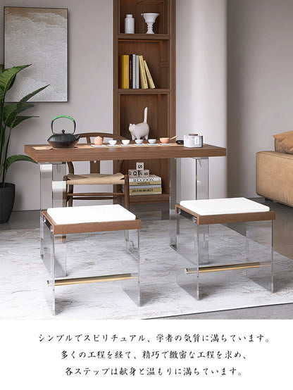センターテーブル リビングテーブル アッシュ材 ローテーブル アクリル製脚立 北欧 松木 アッシュ ダイニング テーブル お茶 100％木製 無垢 新生活 カフェテーブル ウッドテーブル 高品質 高級感 幅80/140cm