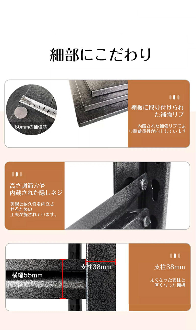 ワードローブ クローゼット ハンガーラック 大容量  組み立て式 衣類収納ラック 高強度 100%スチール 仕切り調整可能 高さ調整可能 棚付き 棚  ラック 一人暮らし 洋服掛け 洋服収納 洋服ラック コートラック 省スペース