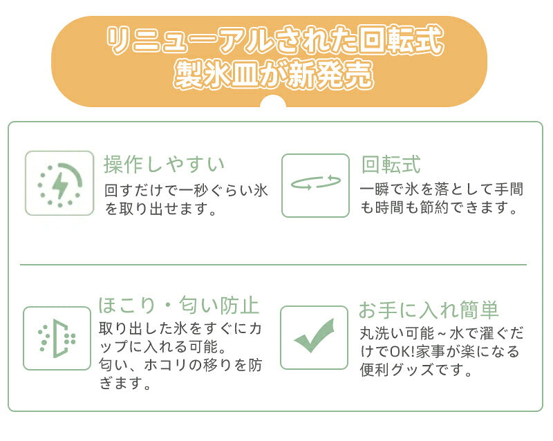 製氷器 製氷皿 回転式 大容量 アイストレー 透明蓋付 保存ケース 蓋付き 冷蔵庫専用 簡単に取り出す 漏れ防止 超低温耐性 夏休み 冷たい飲み物 ジュース 製氷 キッチン用品 家庭用 透明氷 ビール 夏休み 蓋つき 宅飲み 小分け