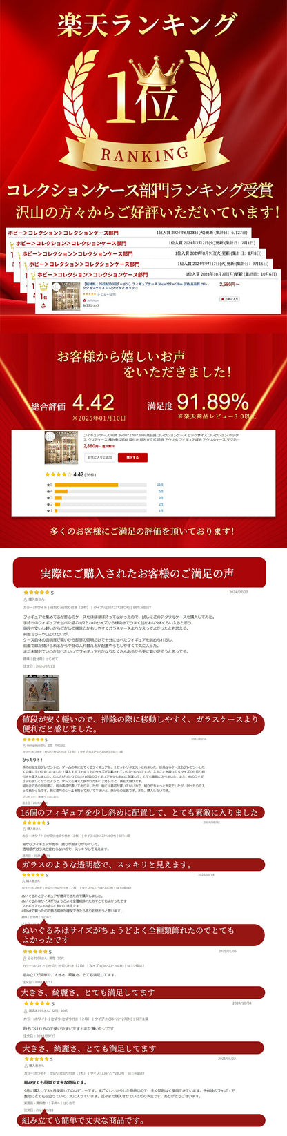 フィギュアケース 収納 36cm*27m*28m コレクションケース ショーケース ビッグサイズ コレクション アクリルケース ディスプレイケース 積み重ね可能 扉付き 組み立て式 透明 アクリル フィギュア収納 マグネット式 プラモデル Bigサイズ